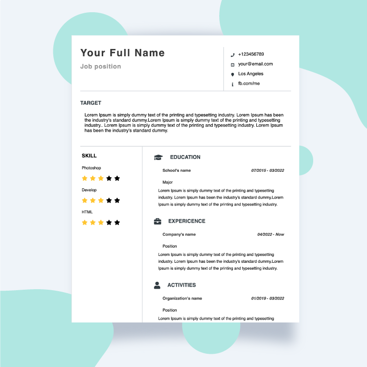 CV Template
